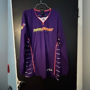 Adidas Kids Phoenix Mercury Purple Long Sleeve Shirt